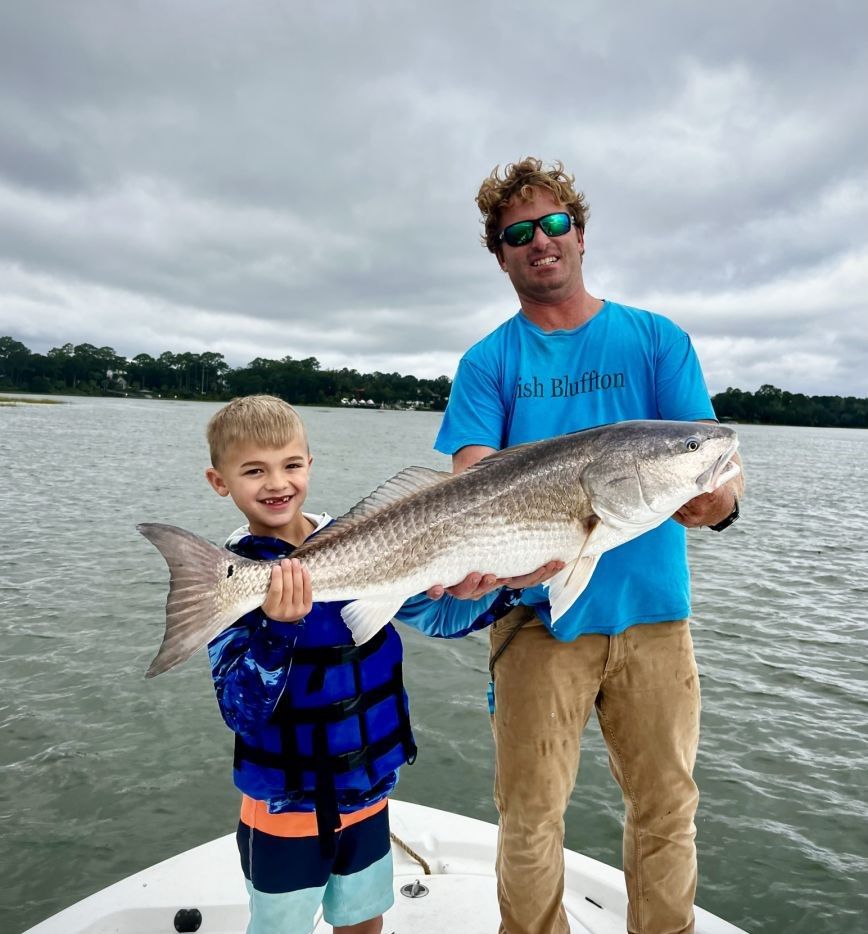 Redfish caught during fishing outing