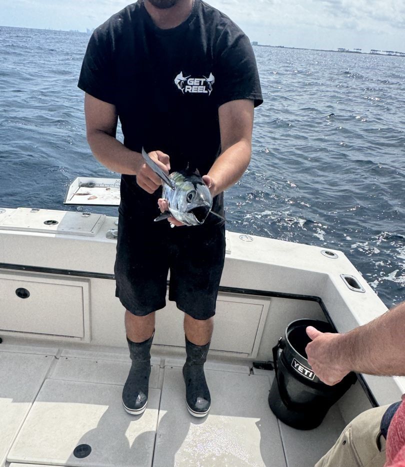 Scenic fishing spot with unknown location