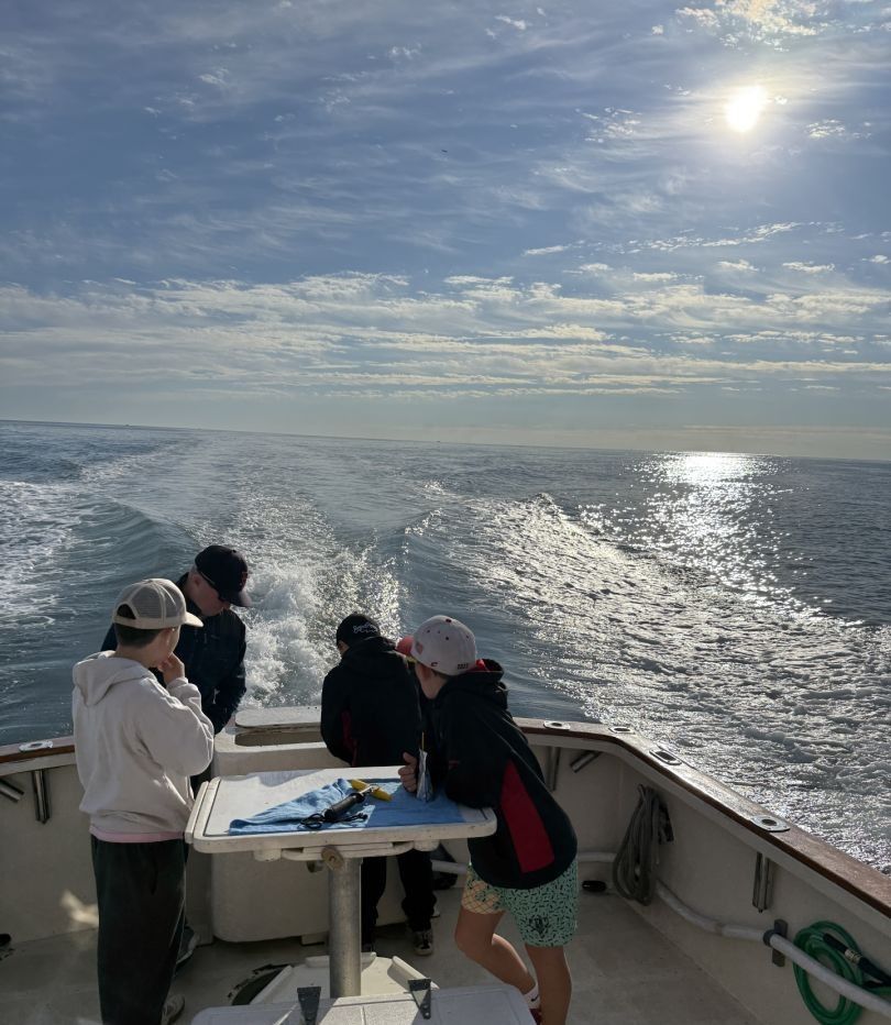 Angler fishing in unknown location