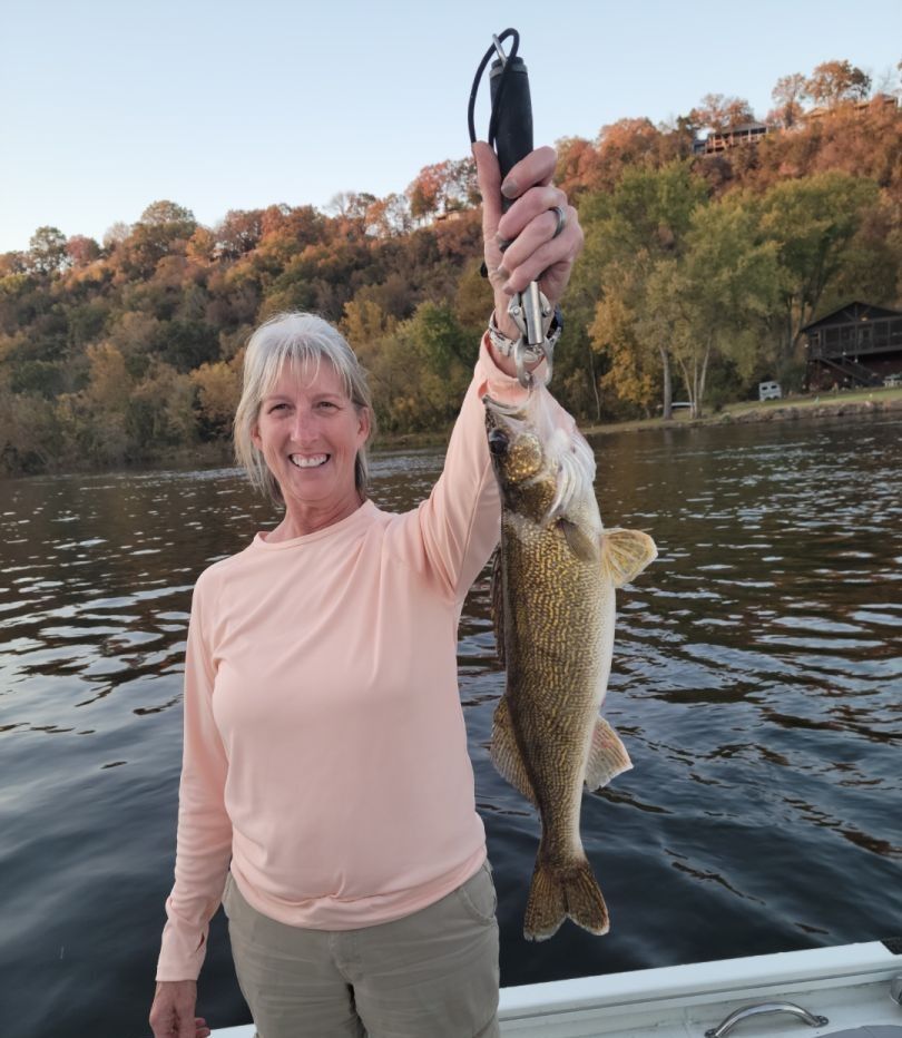 Fishing scene with one person