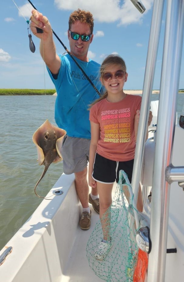 A single fisherman enjoying the great outdoors