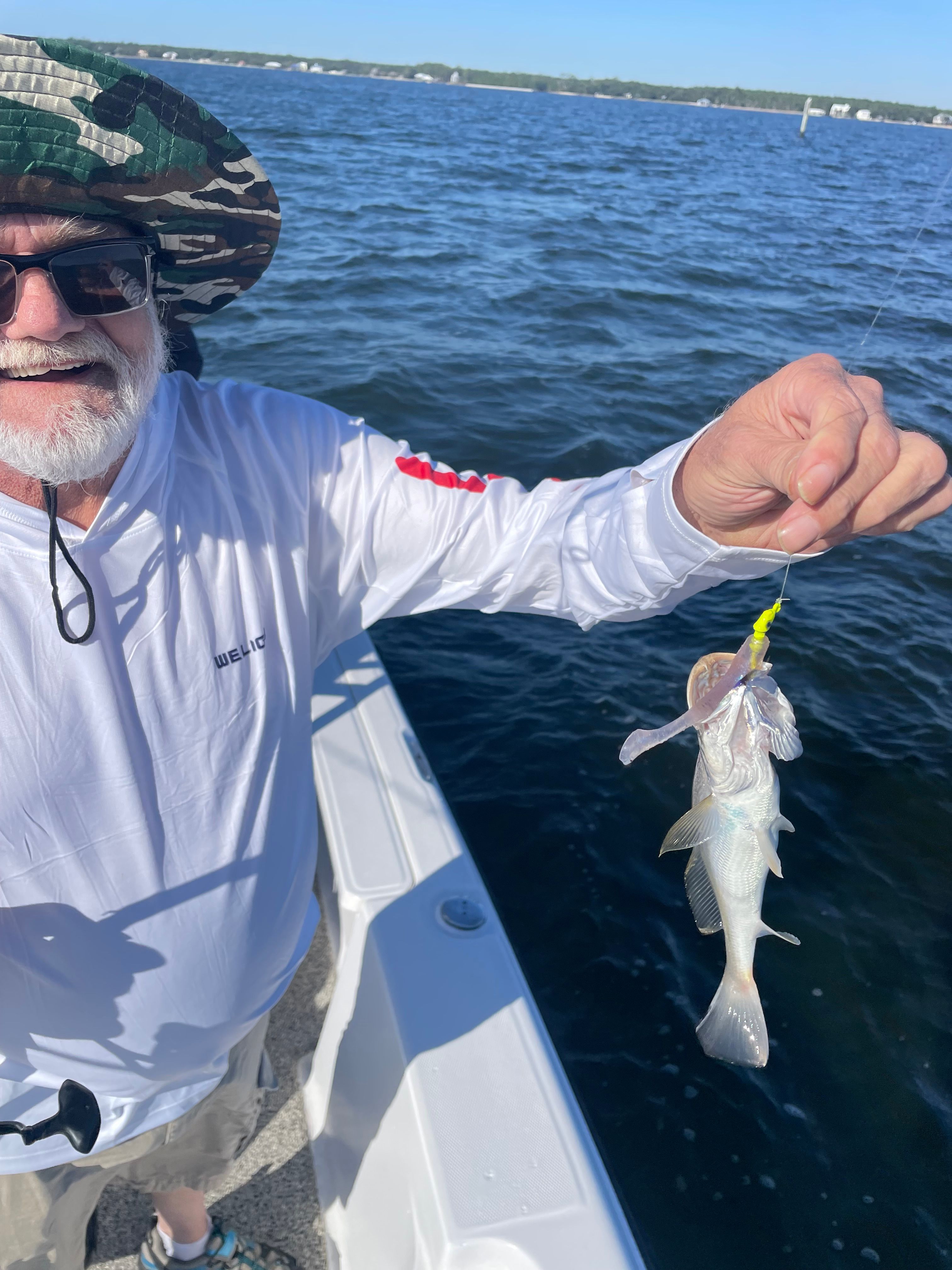 Fishing in an unknown location