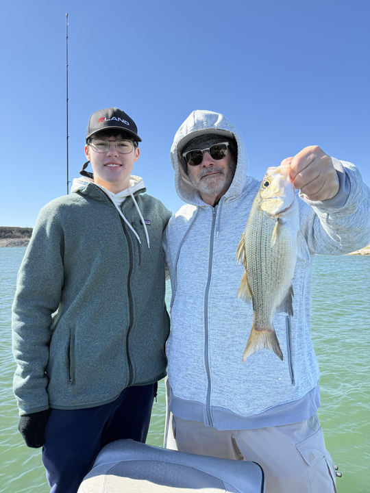 Caught a beauty on a perfect day by the lake.