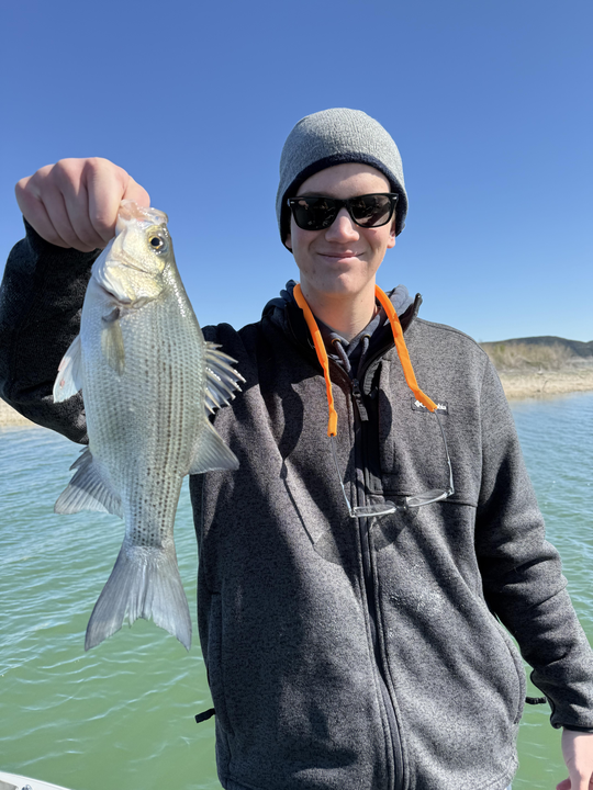 Caught a nice one out on the water!