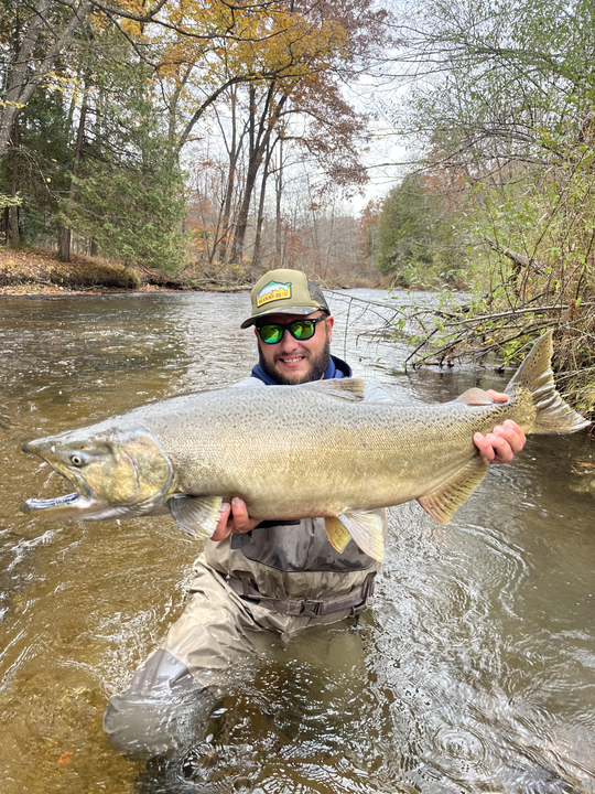 Great day of fly fishing with changing afternoon weather conditions!