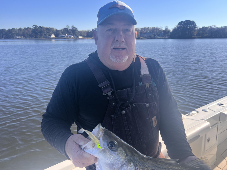 Light tackle adventure paying off with this exciting catch in Oriental!