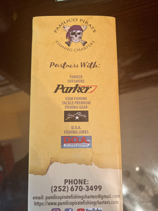 Enjoying a partly cloudy day with some light tackle angling in Oriental.