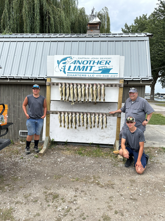Storms brewing, but the fish are biting at Lakeside Marblehead!