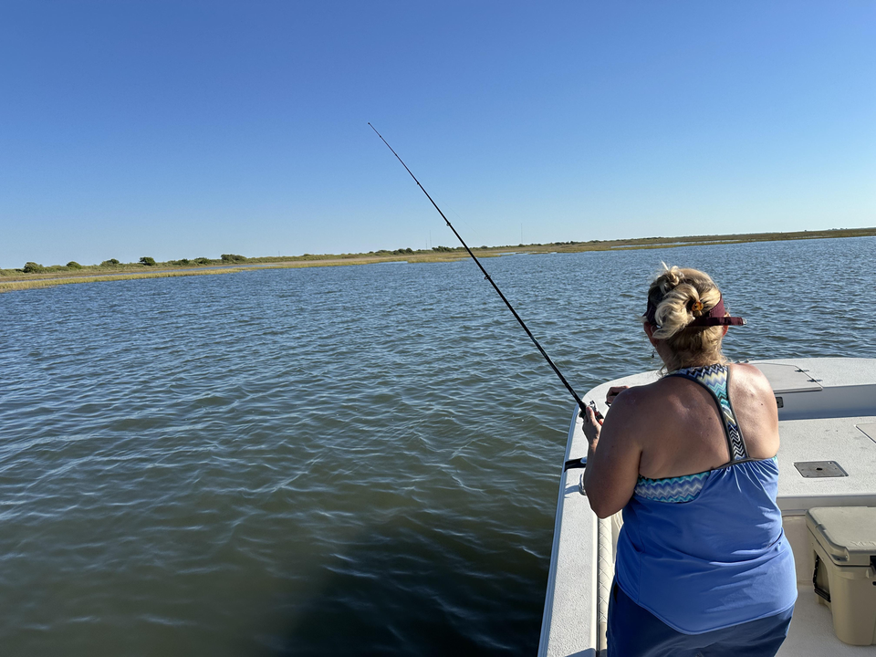 Perfect conditions for trolling and drift fishing on the water today!