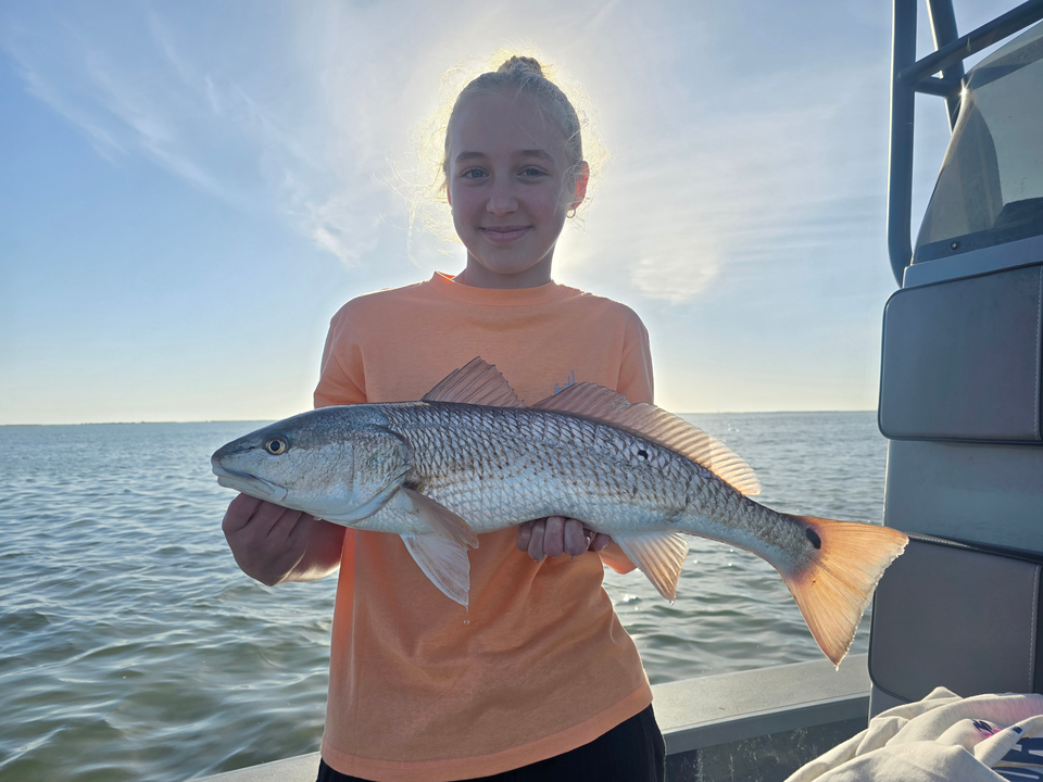 Caught a beauty on the open water today!