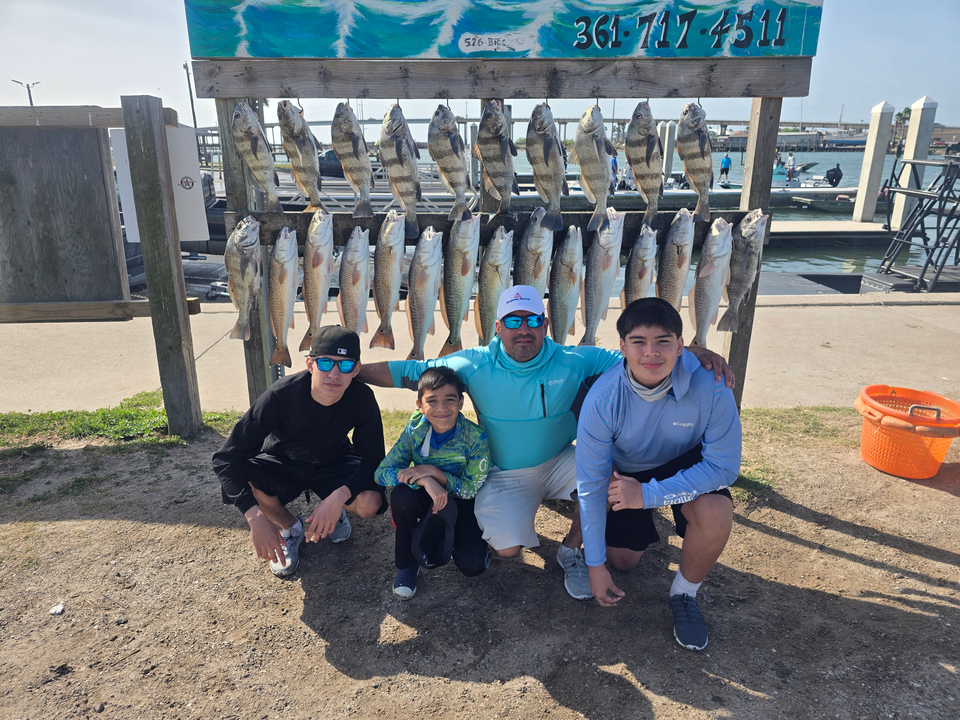 Geared up and ready to reel 'em in!