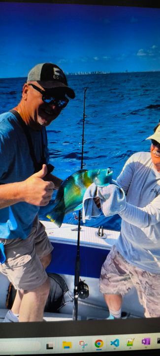 Stormy skies set the stage for an epic fishing adventure!
