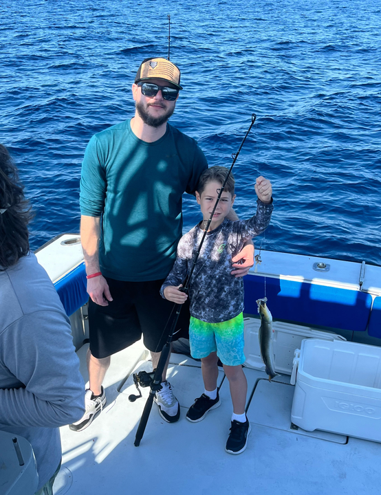 Storms brewing, but the fishing's still hot at Riviera Beach!