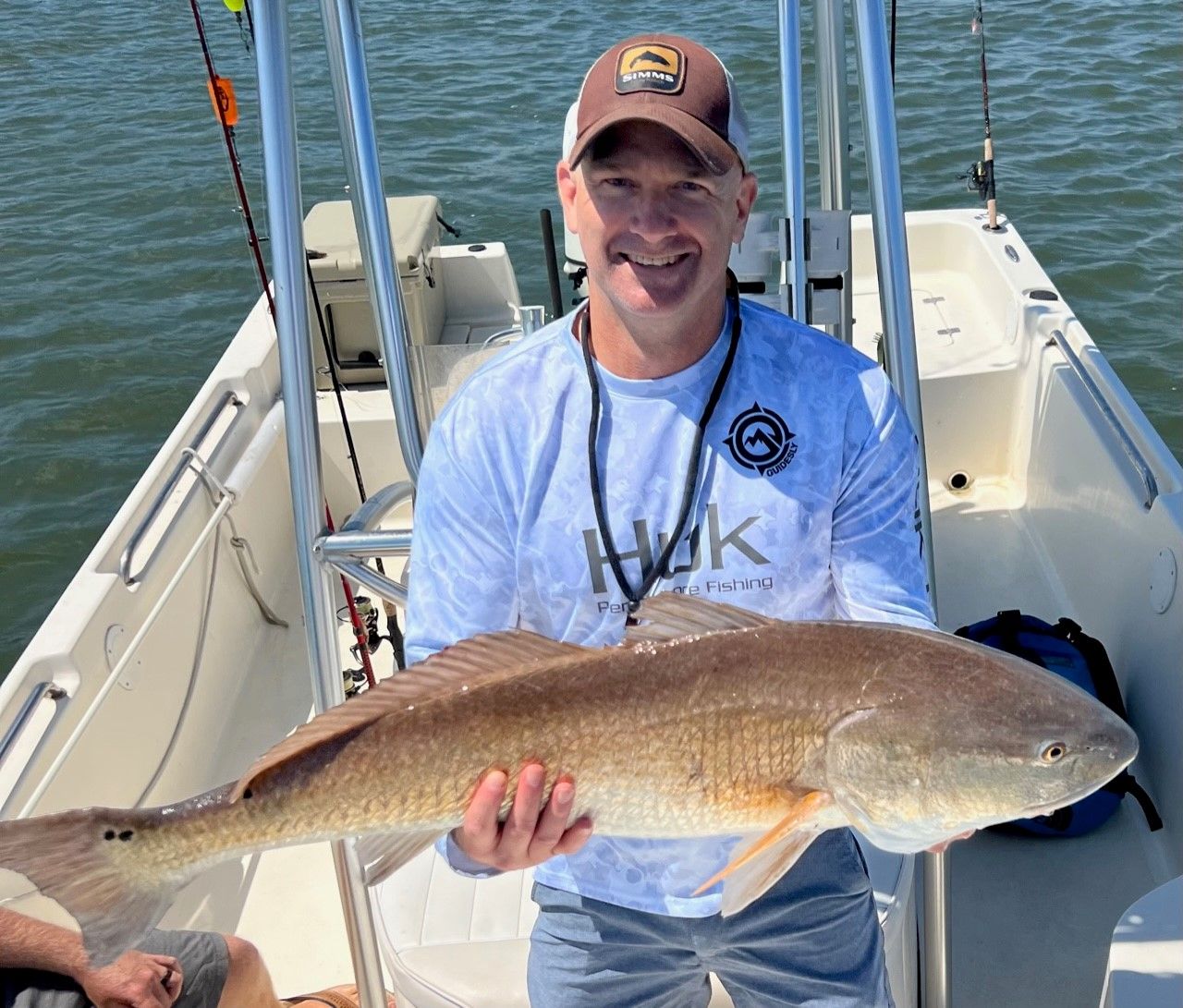 Redfish caught while fishing