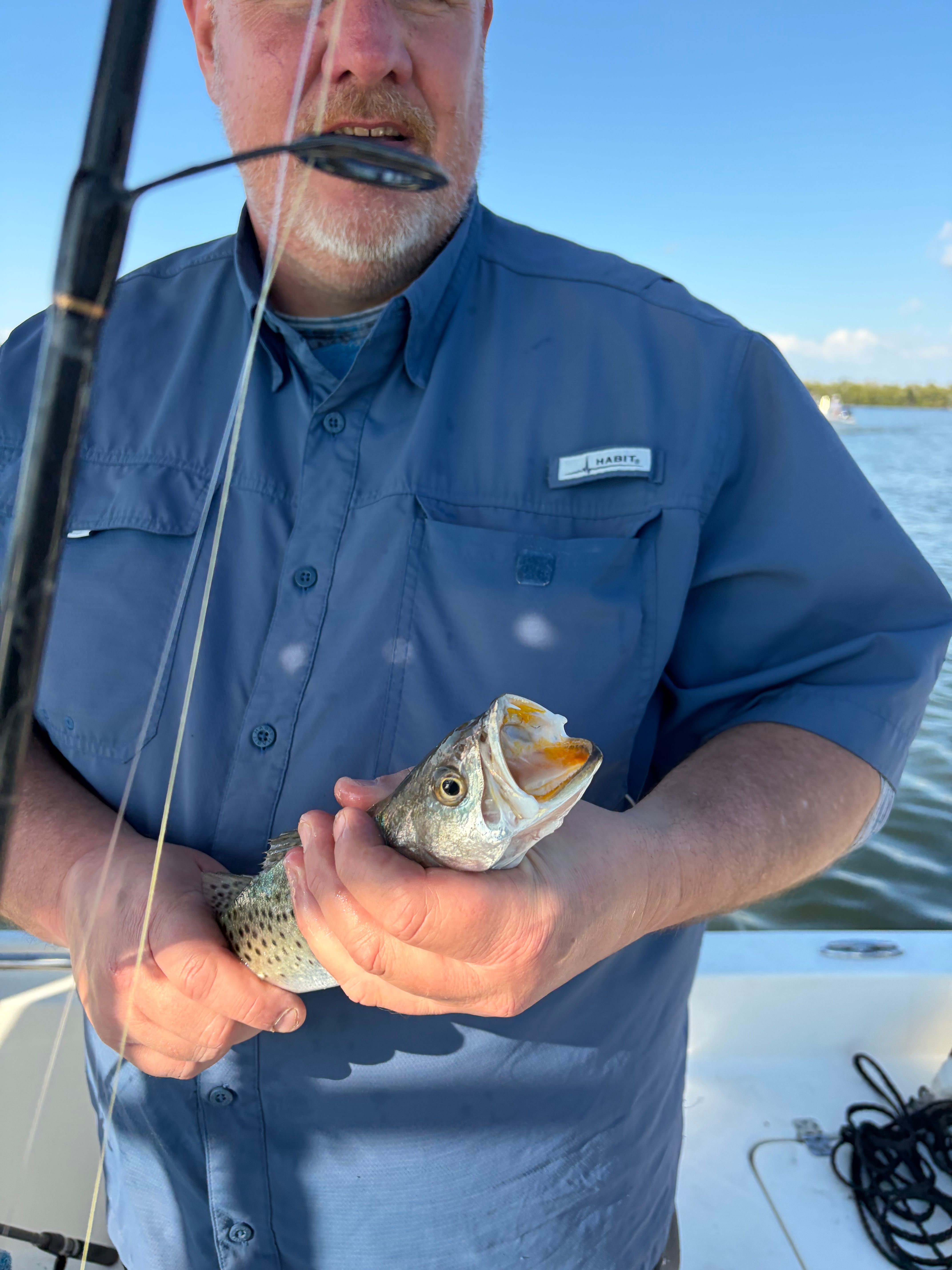 Fishing at unknown location
