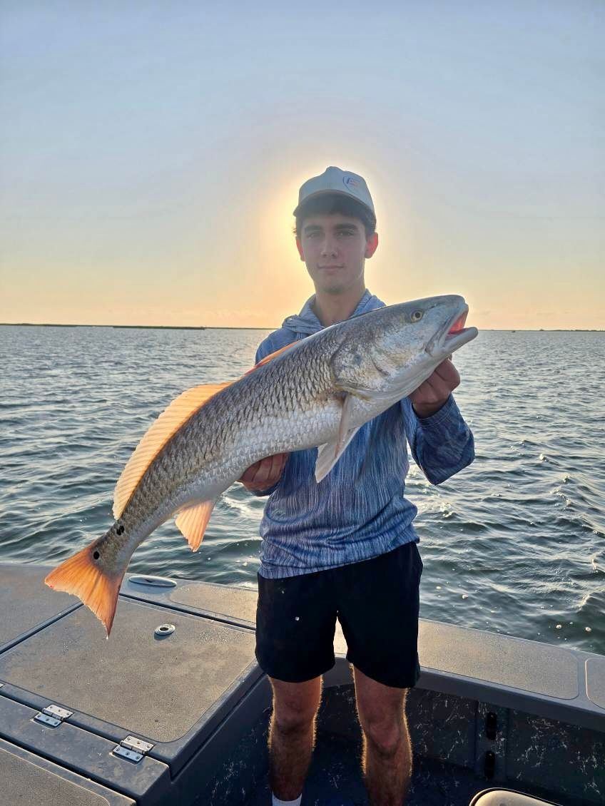 Successful fishing trip with a great catch