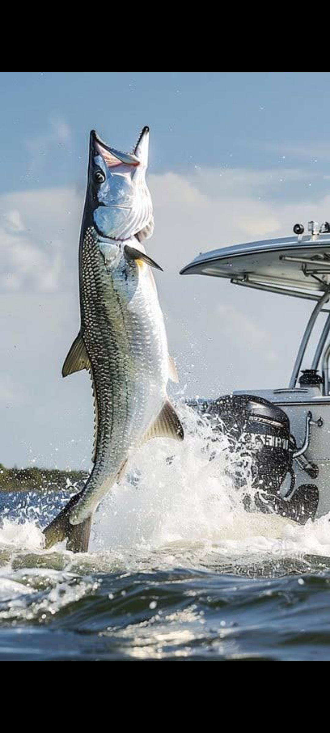 Fishing adventure at unknown location