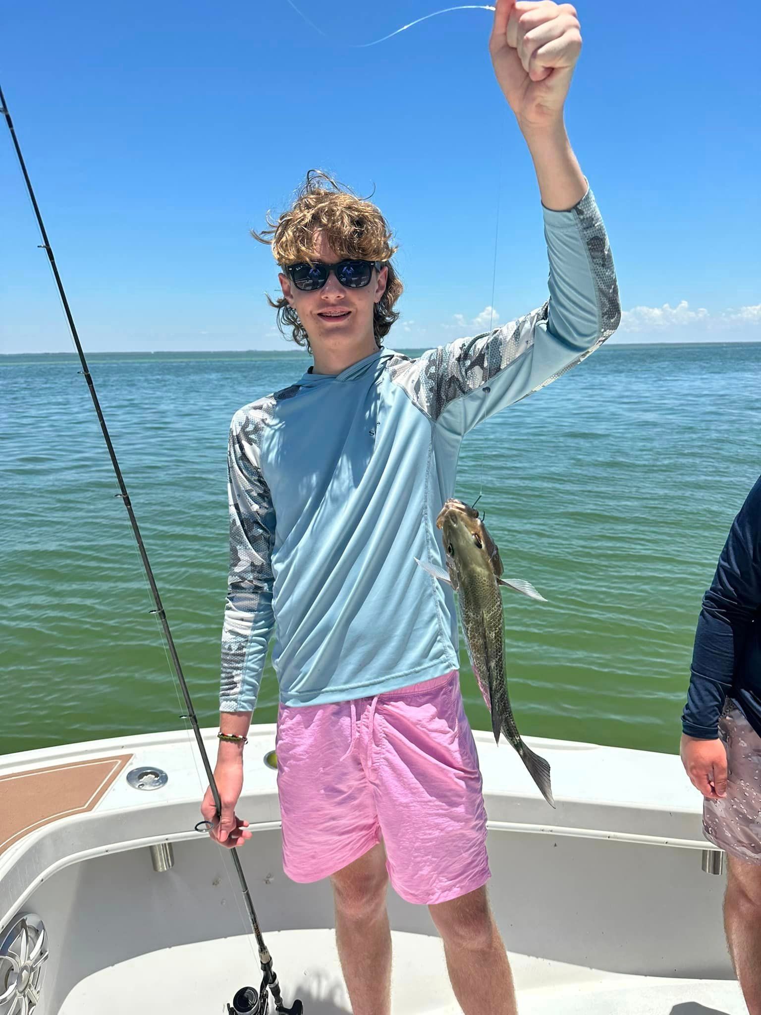 Fishing in the great outdoors