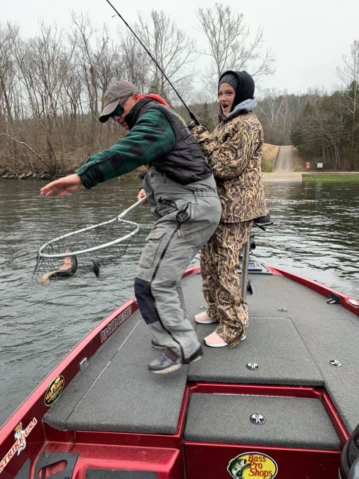 Fishing adventure at unknown location