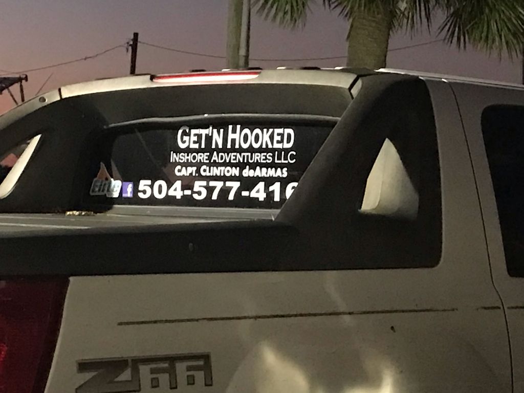 Fishing at an unknown location