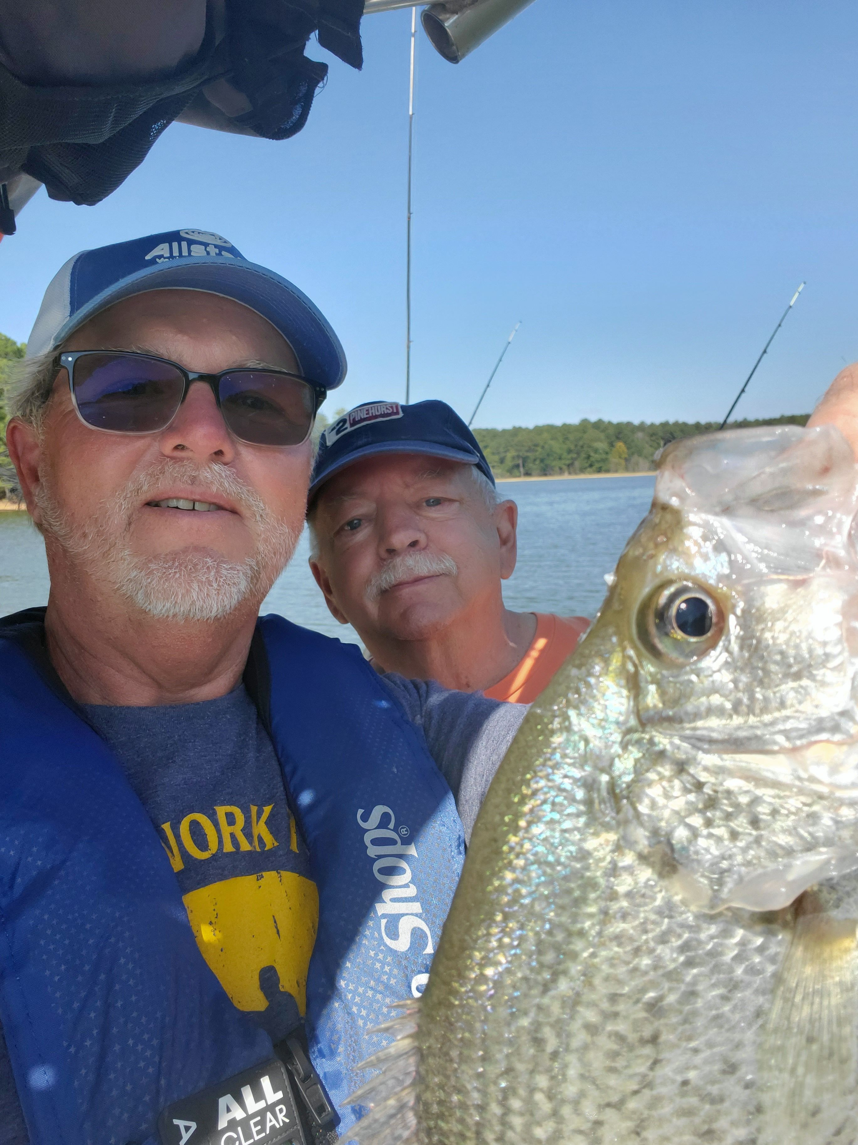 A lone angler fishing in an unknown location
