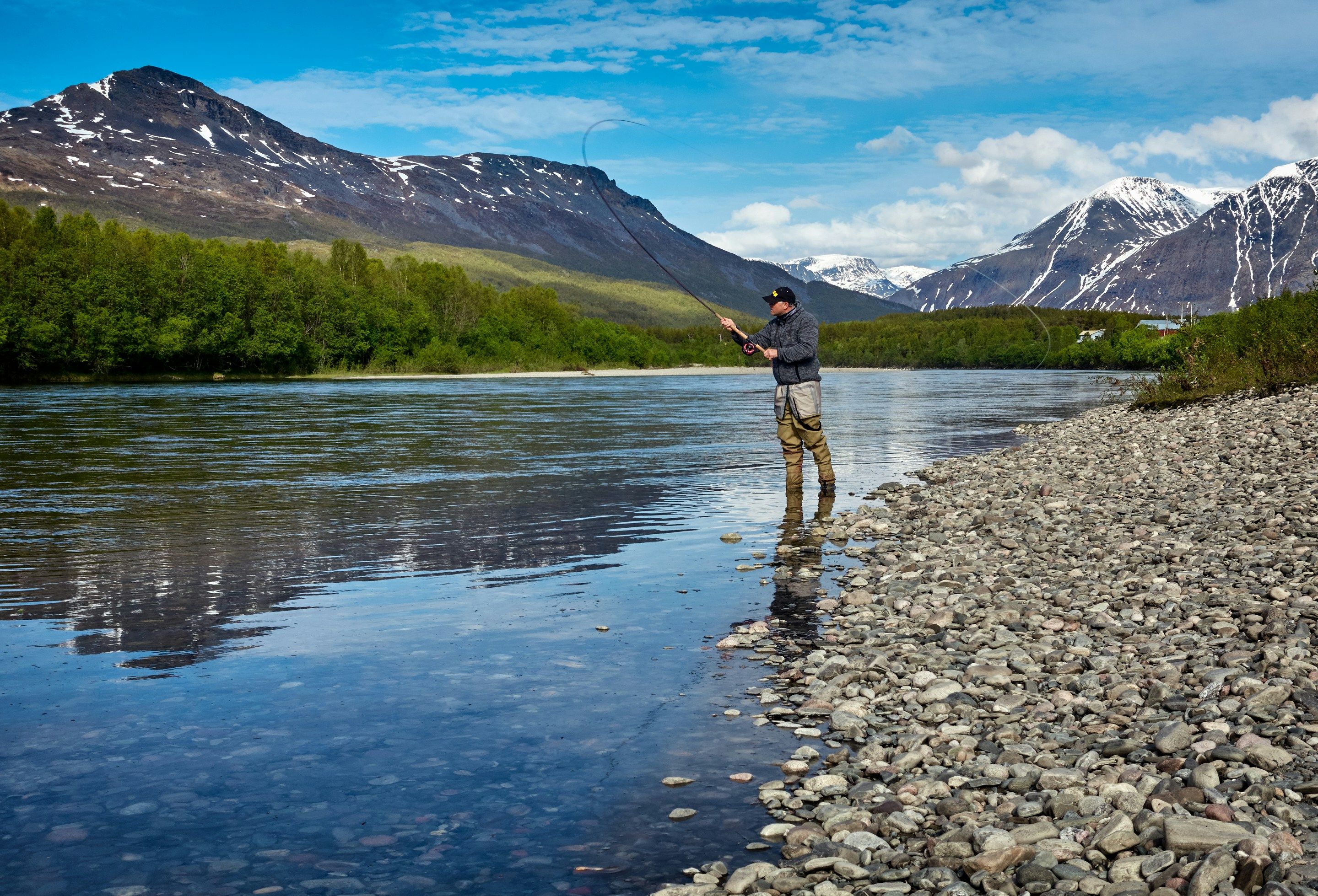 Fishing adventure at unknown location