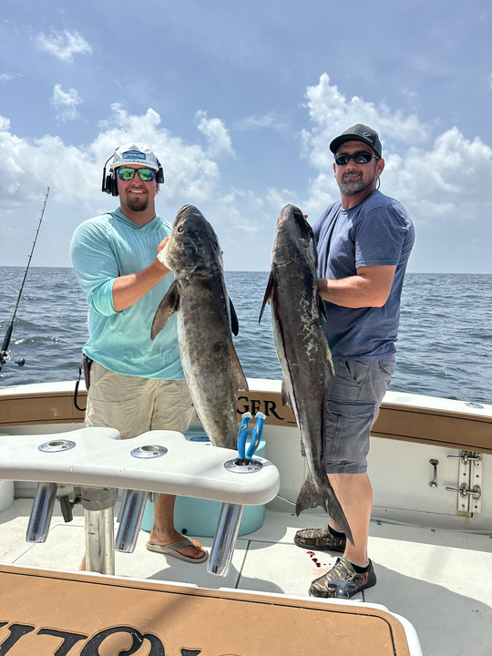 Hooked the big king mackerel and cobia at 679 Beach Blvd!