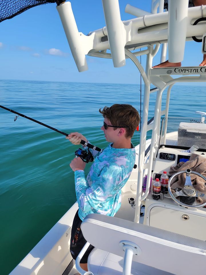 Fishing adventure at a scenic location