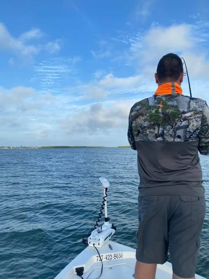 Fishing at a beautiful location