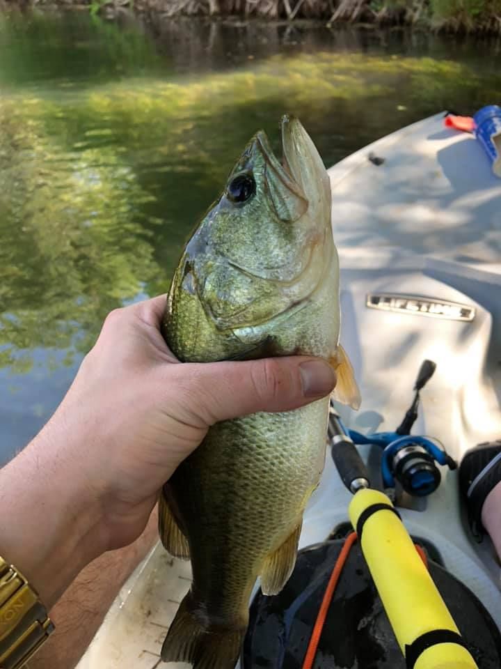 Fishing at a scenic location