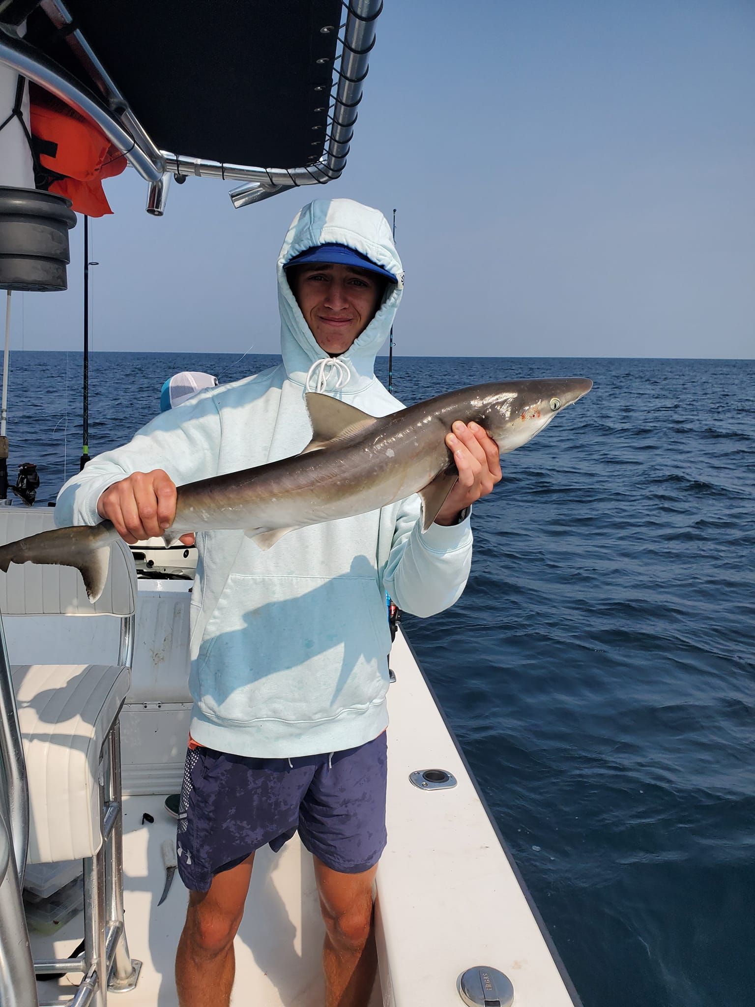 Fisherman with big 22-inch catch