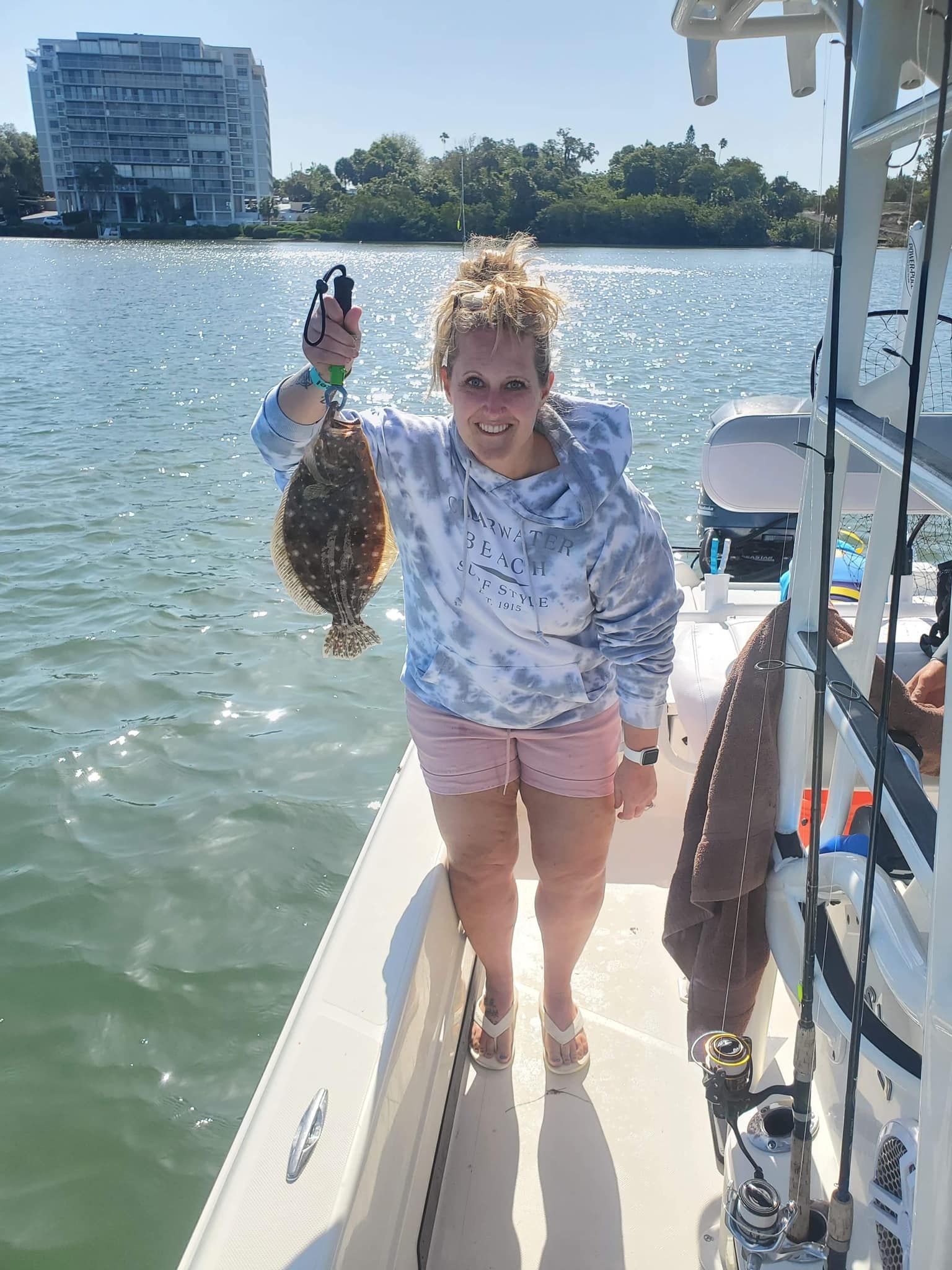 Summer Flounder caught while fishing