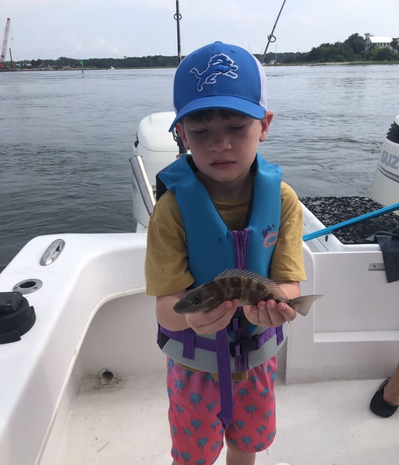 Fishing at unknown location