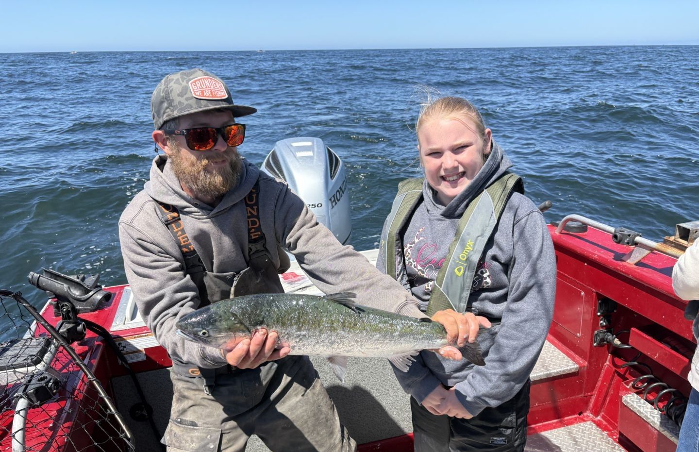 Fishing adventure with two people