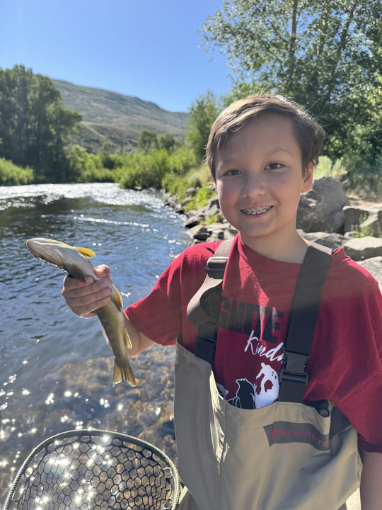 Perfect weather for mastering the art of fly fishing in Provo!