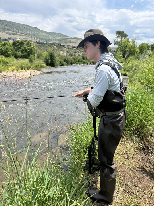 Casting lines and chasing dreams in Provo's partly cloudy paradise!