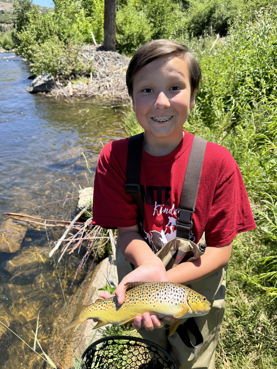 Tight lines and clear skies: perfect for fly fishing in Provo!