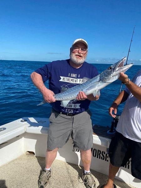 Lone angler fishing in unknown location