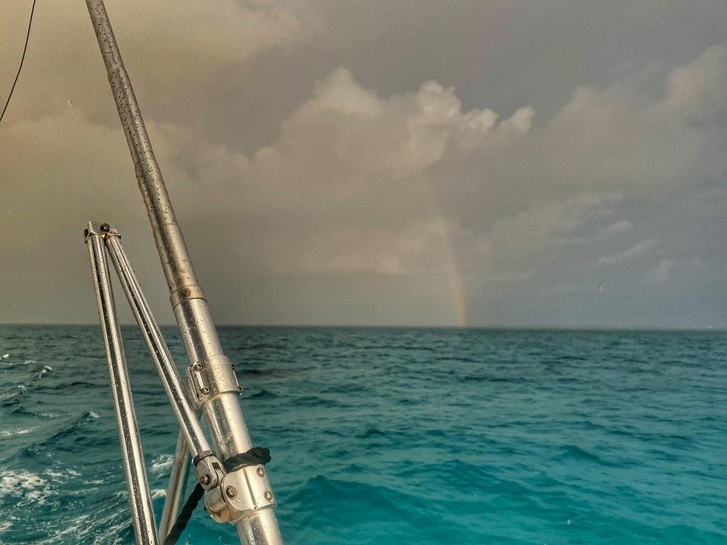 Fishing at an unknown location