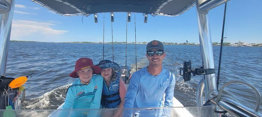 Fishermen enjoying a day of fishing at an unknown location