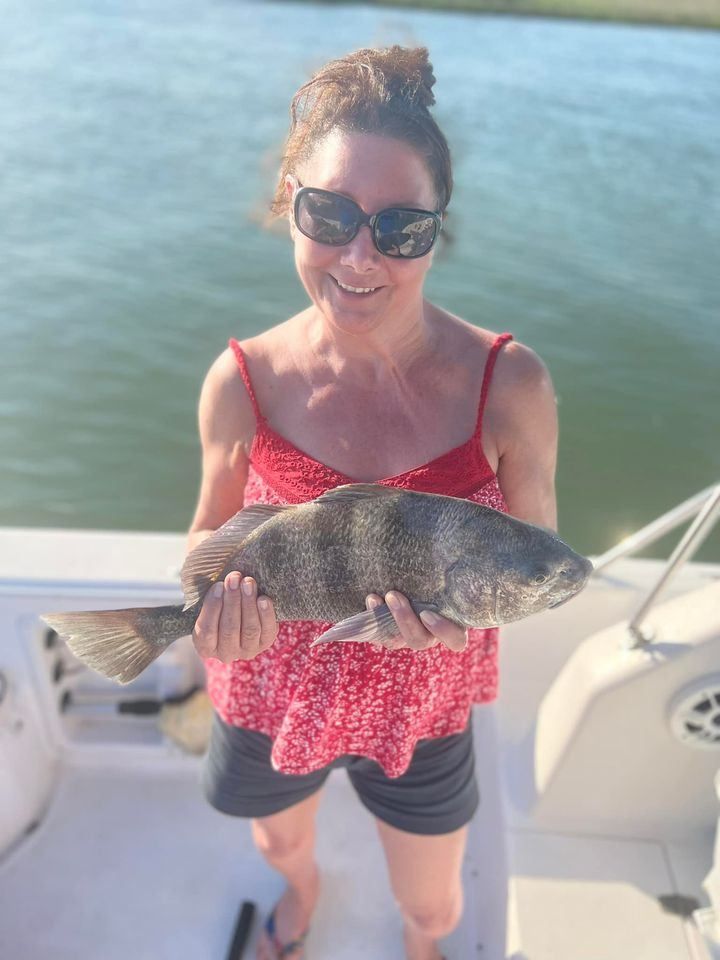 Black Drum fishing