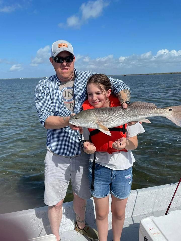 Redfish, 25-inch catch from an unknown location