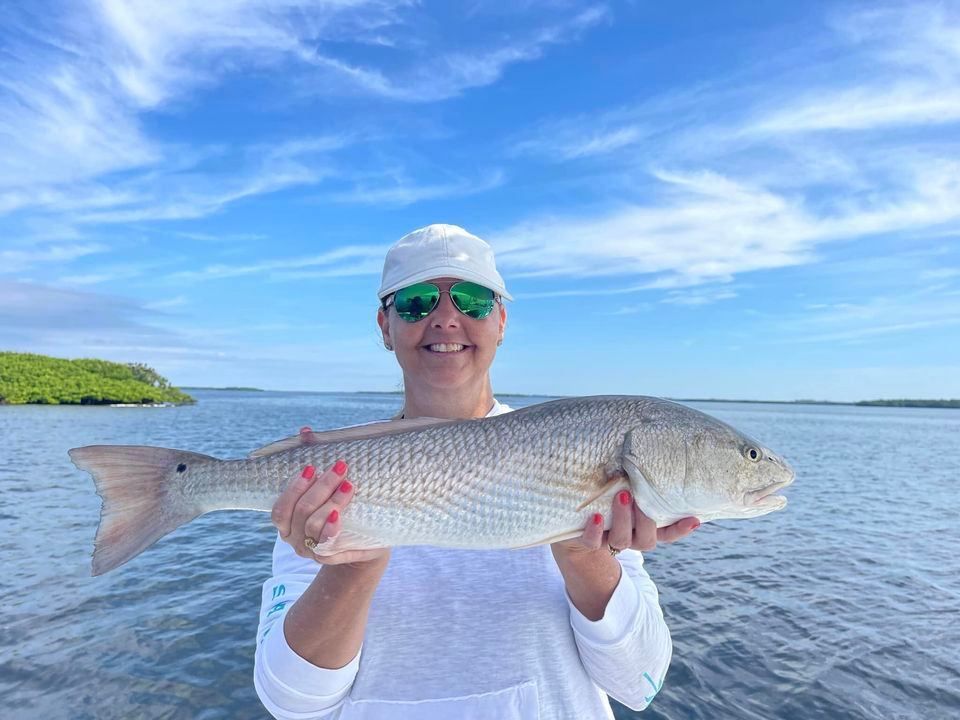 Redfish, 28 inches, fishing at unknown location