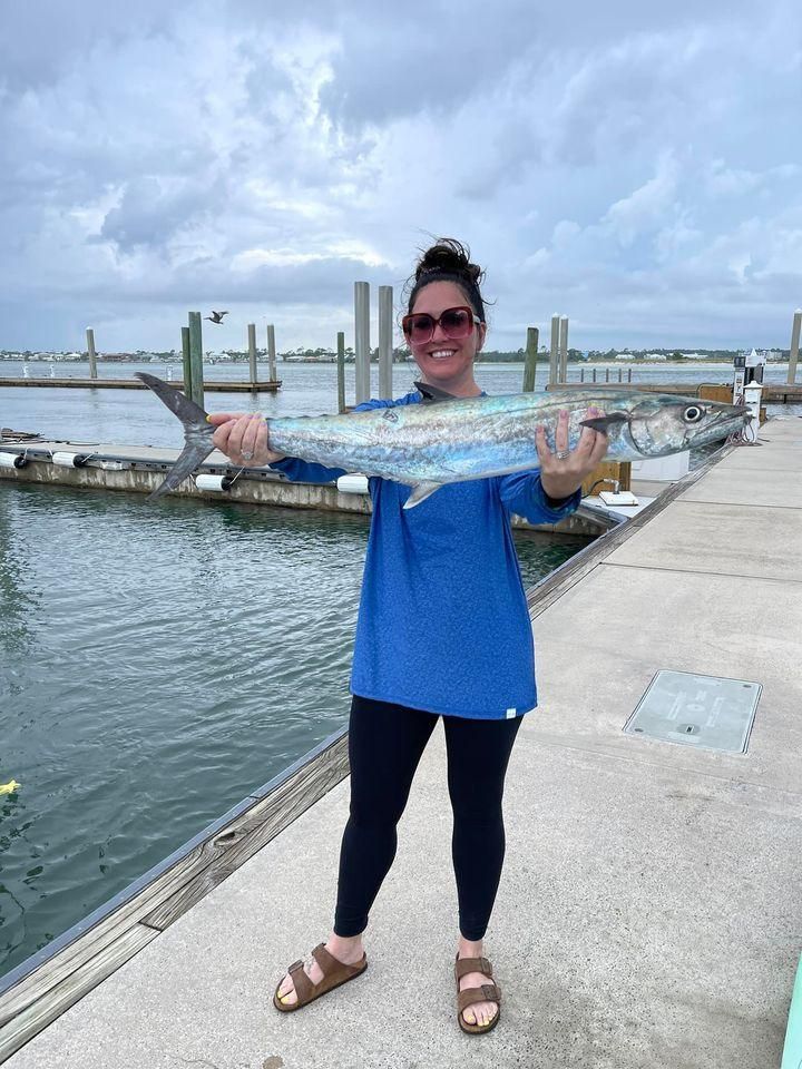 King Mackerel, 30-inch fishing catch