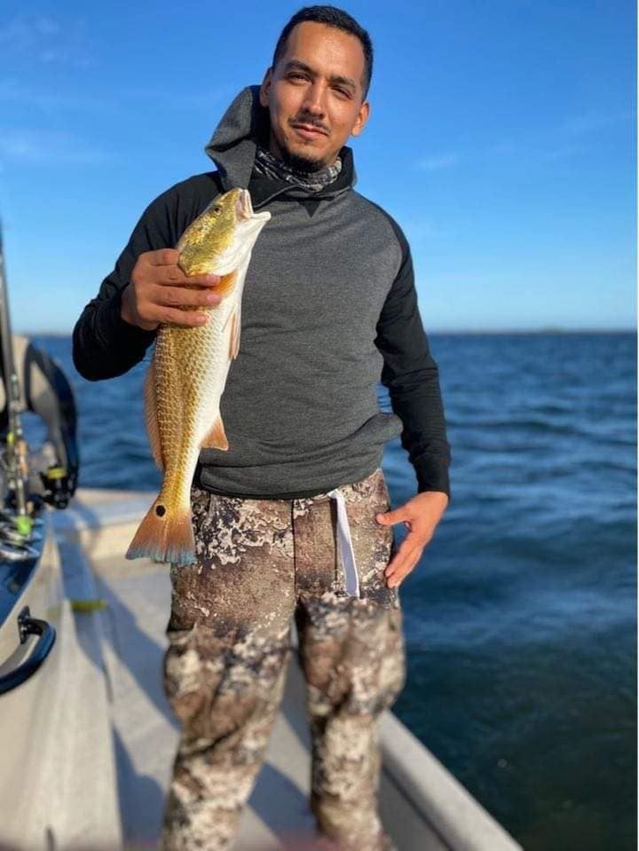 Redfish caught while fishing
