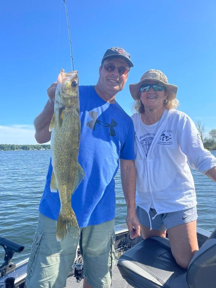 Anglers enjoying a great fishing day