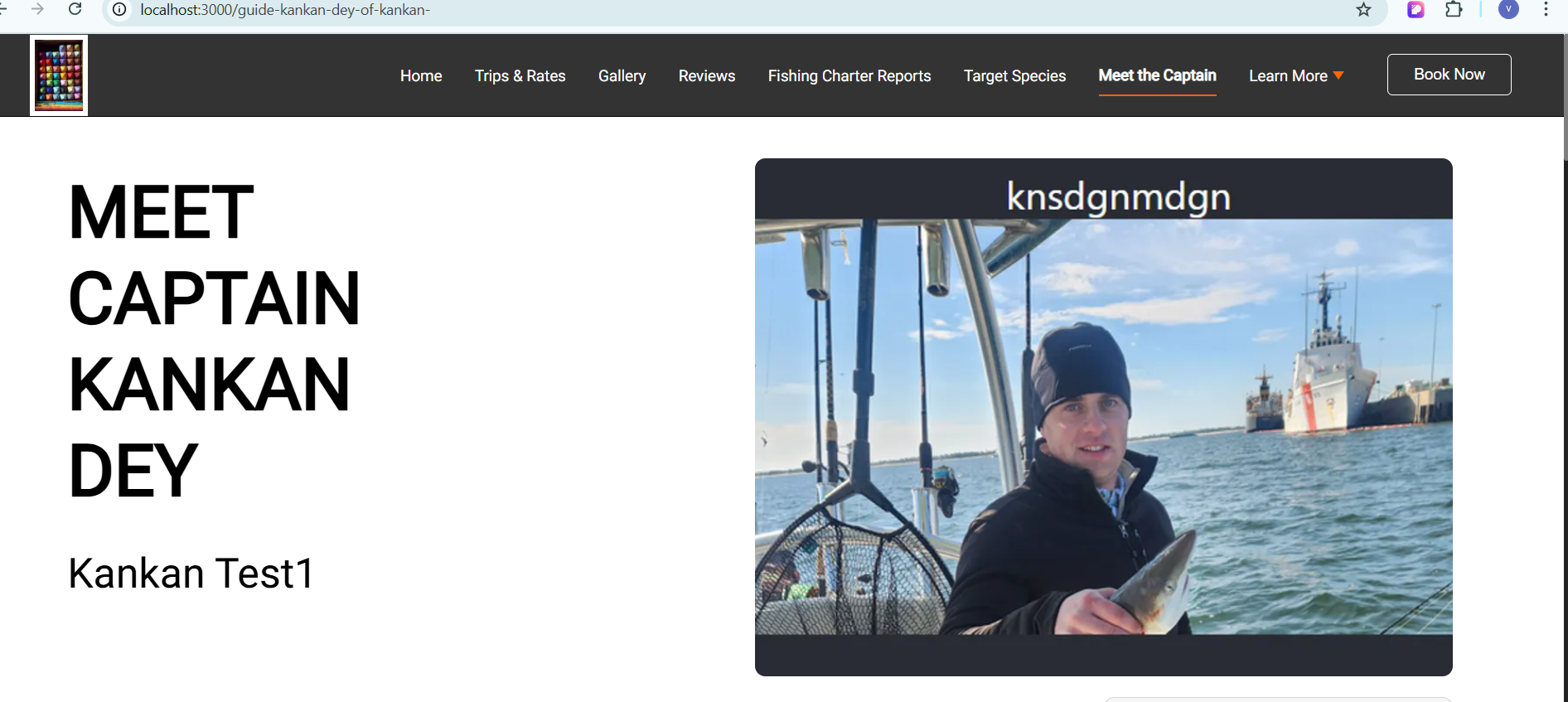 Fishing adventure at unknown location