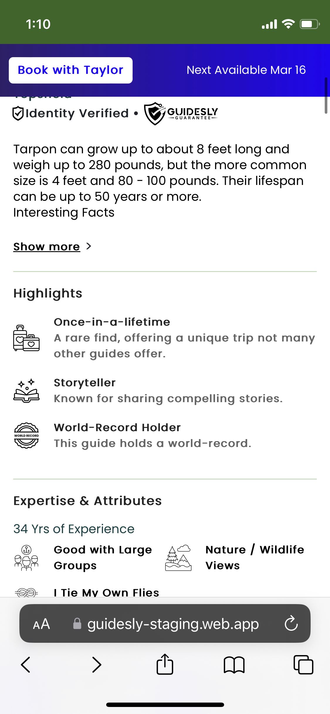 Fishing at unknown location