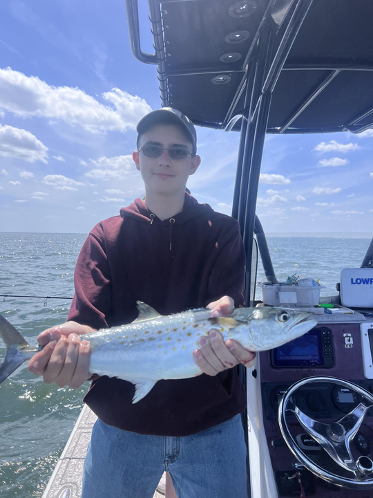 Caught a good one out on the water!