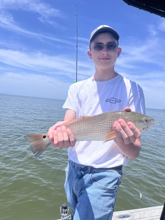 Caught a nice one on a beautiful day by the water!